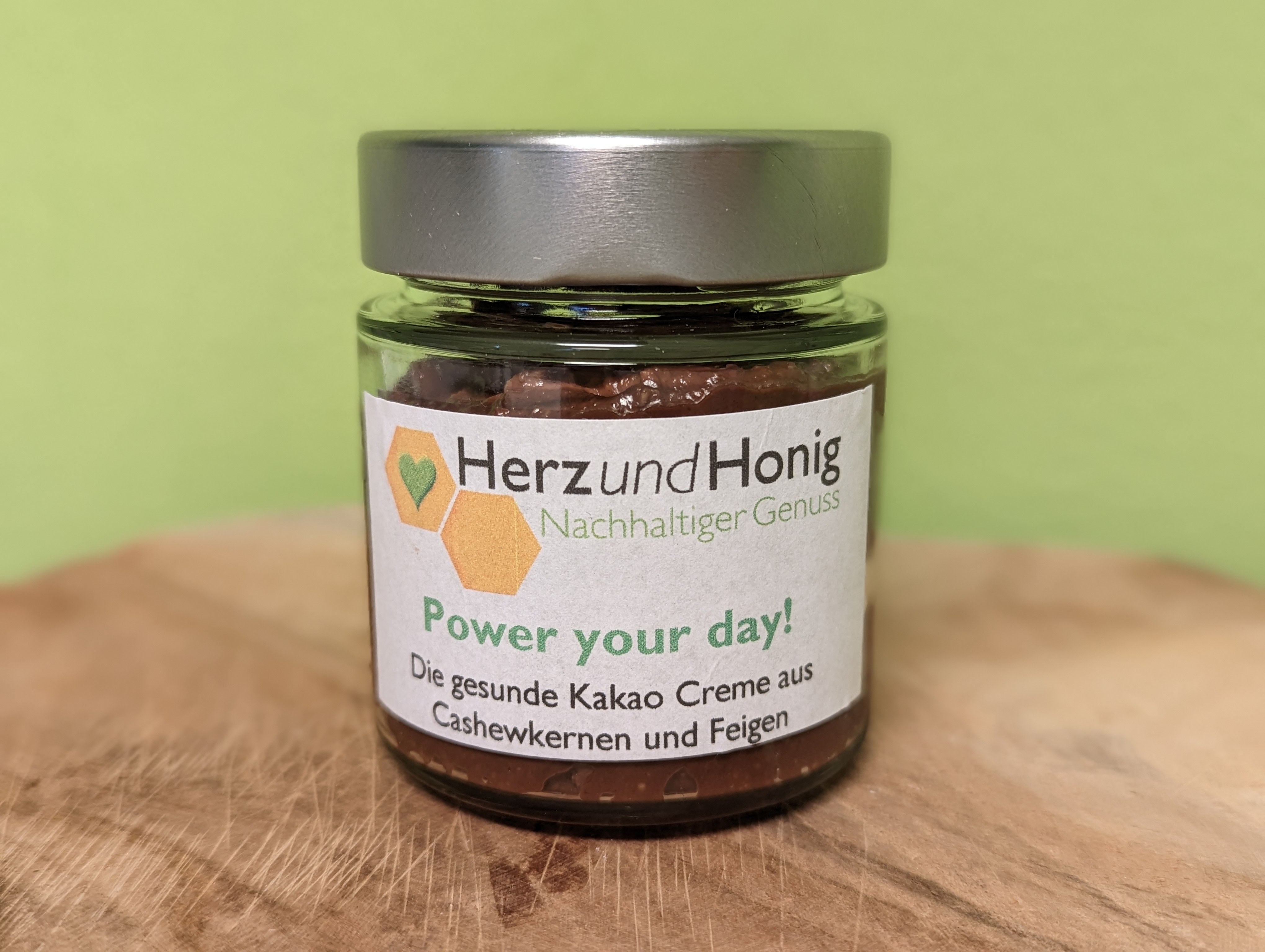 Power your day! Bio Fruchtcreme mit Kakao – Herz und Honig Power your day! Bio Fruchtcreme mit Kakao – Herz und Honig